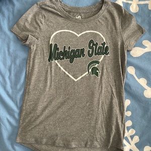 Girls Michigan State MSU ♥️ Tee